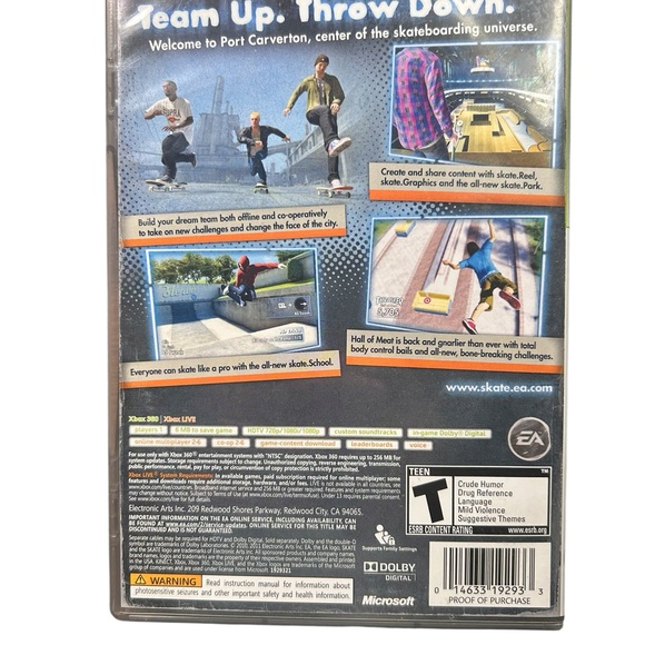 🛹 Skate 3 – Xbox 360 (Platinum Hits Edition) - Picture 3 of 3